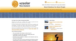 Desktop Screenshot of nzsolar.co.nz